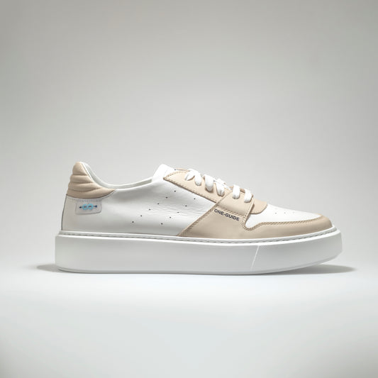 Sneakers ONE-GUIDE ICE vanilla and white