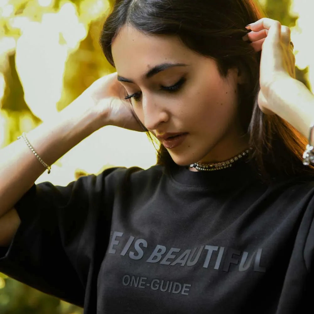 ONE-GUIDE T-SHIRT Life is beautiful