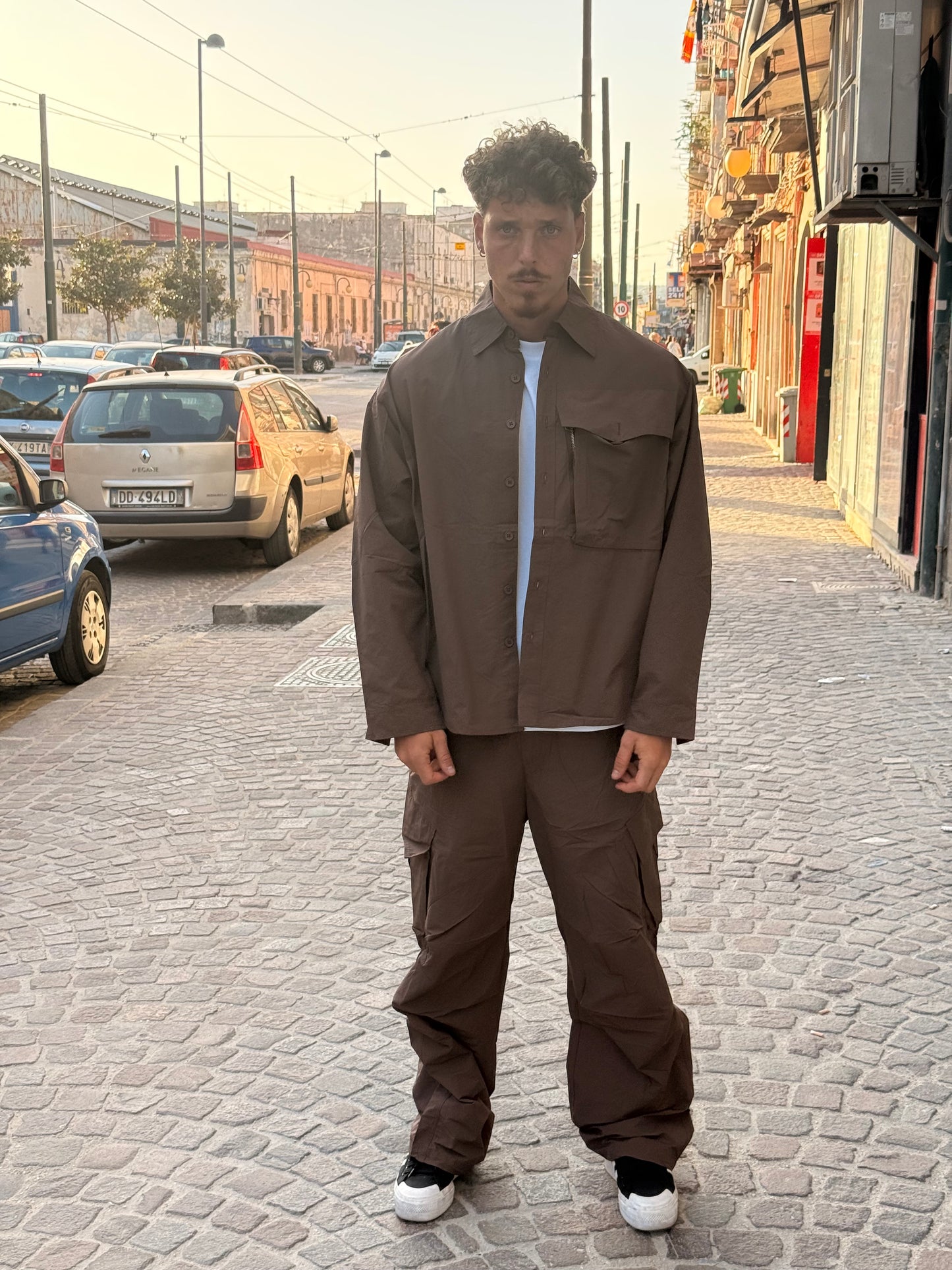 Coordinato Brown Pocket