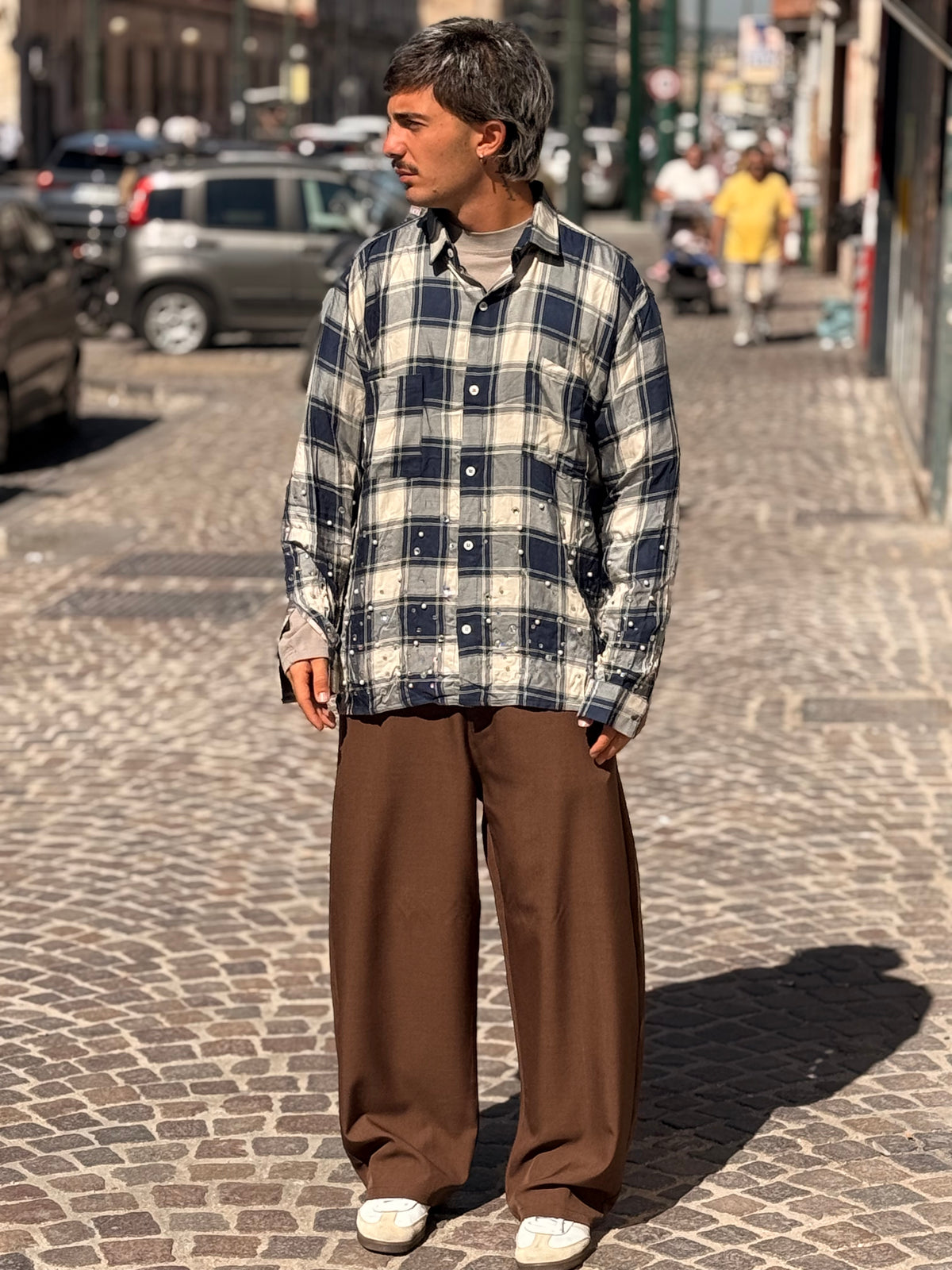 Camicia perla