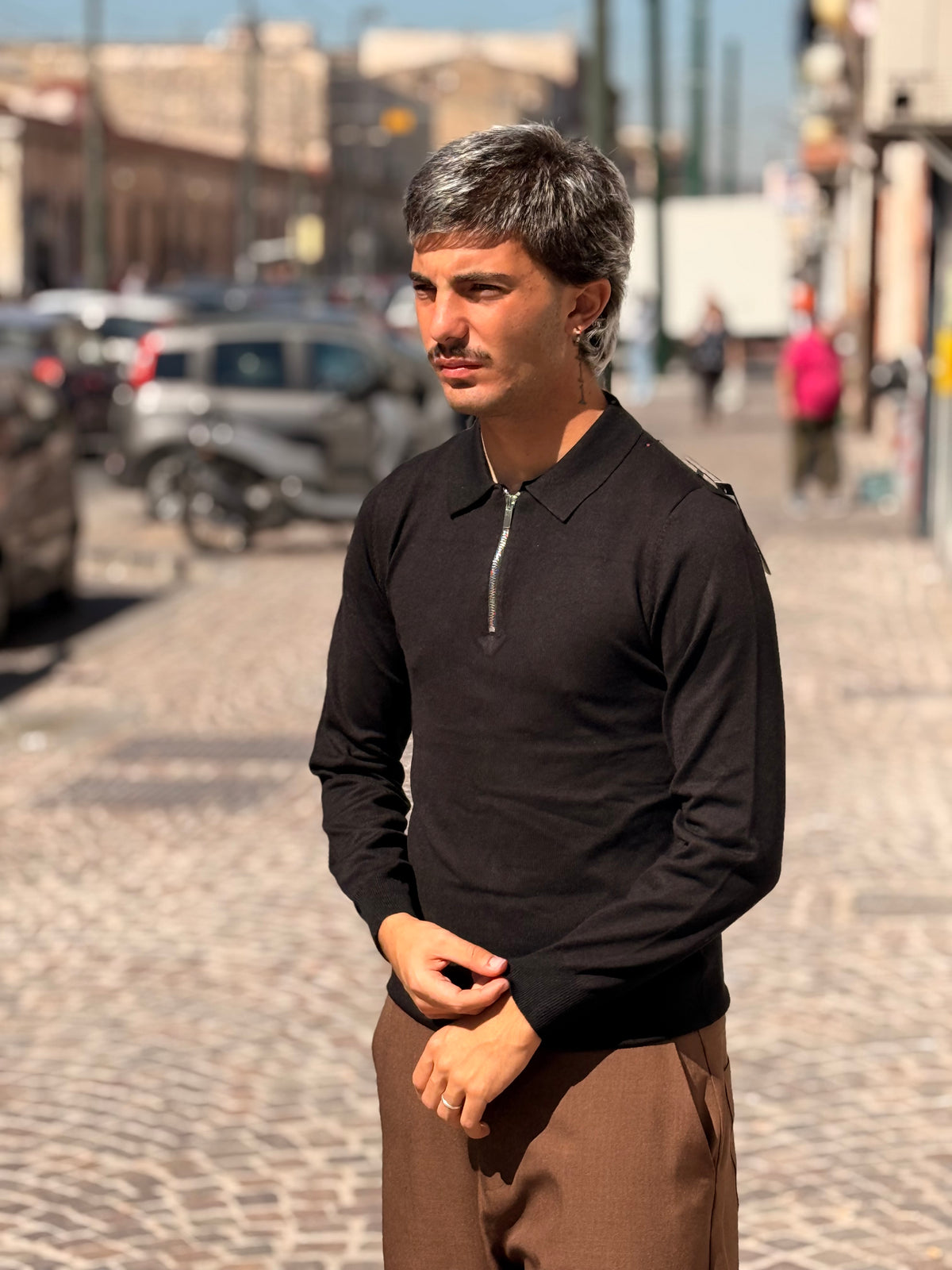 Polo Zip LongSleeve