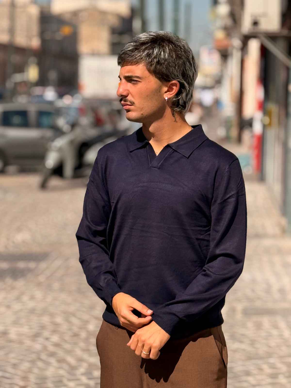 Polo V LongSleeve