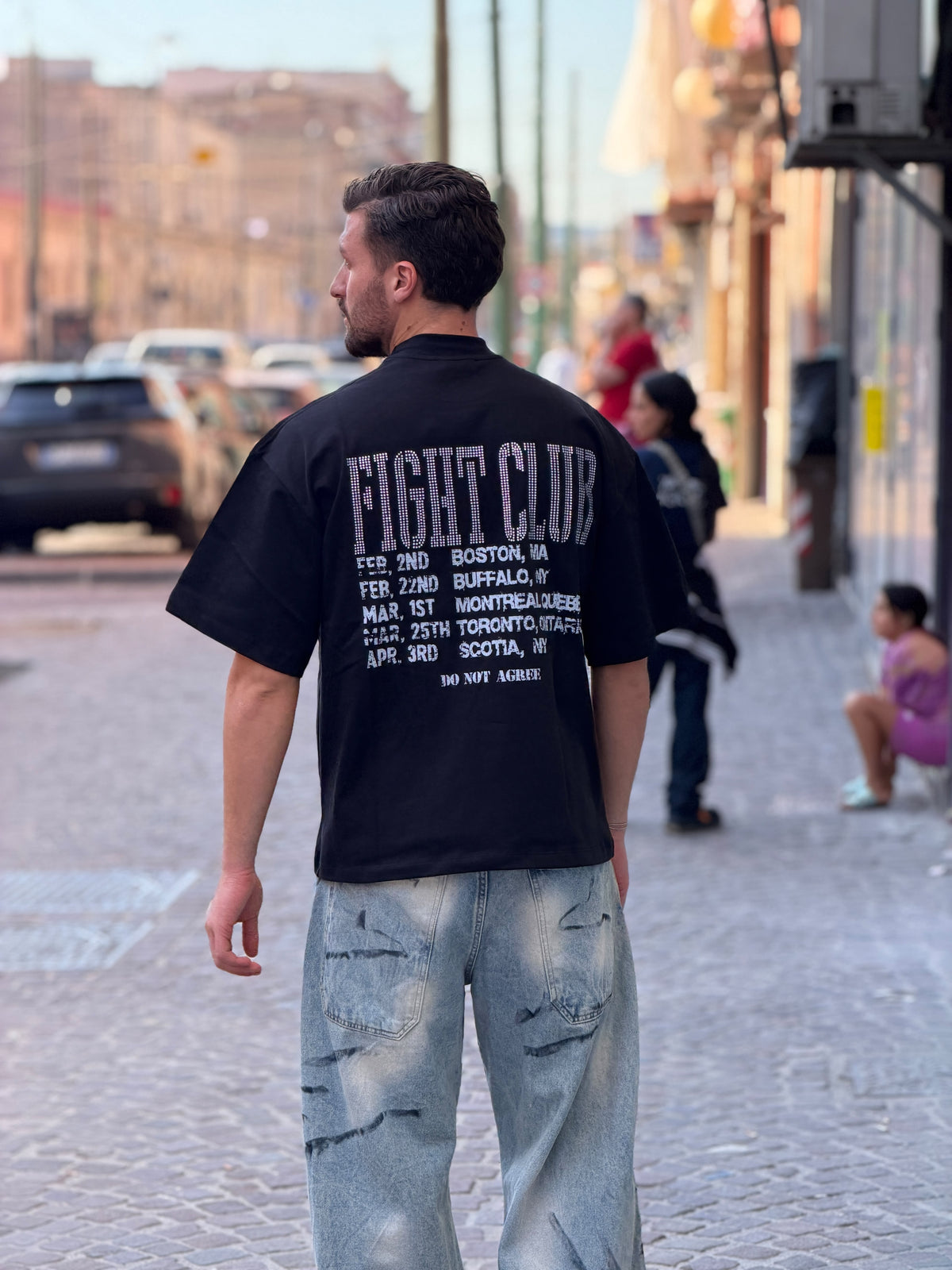T-shirt DNA FIGHT CLUB