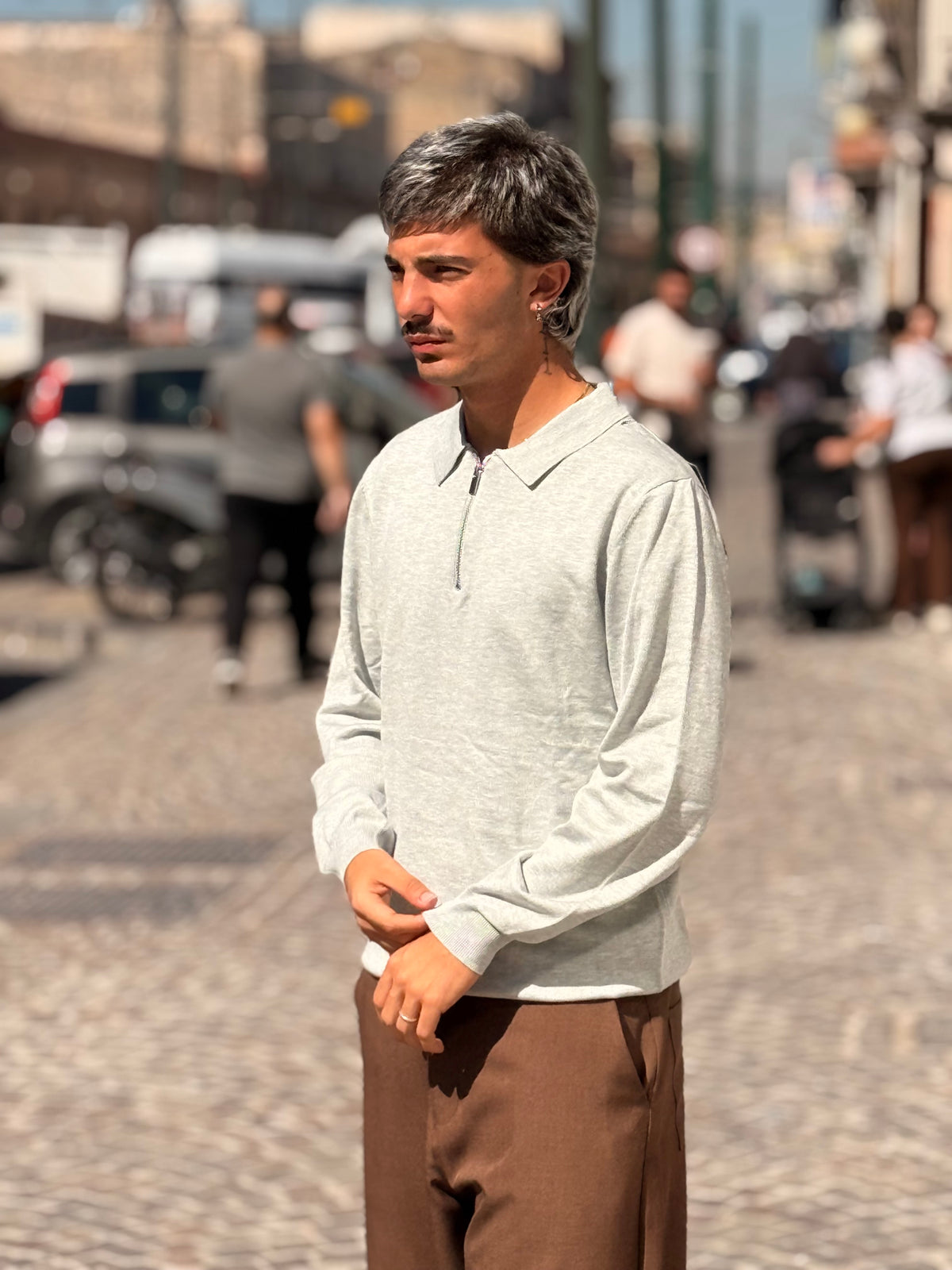Polo Zip LongSleeve