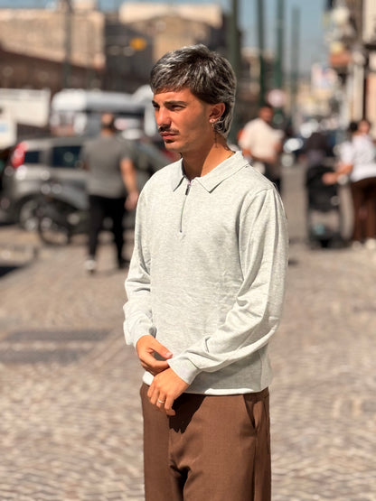 Polo Zip LongSleeve