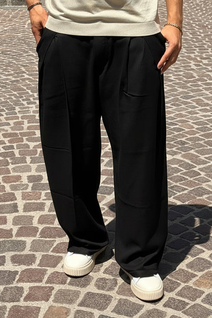 Pantalone baloon in lino