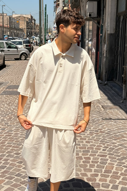 Coordinato bermuda polo 30€